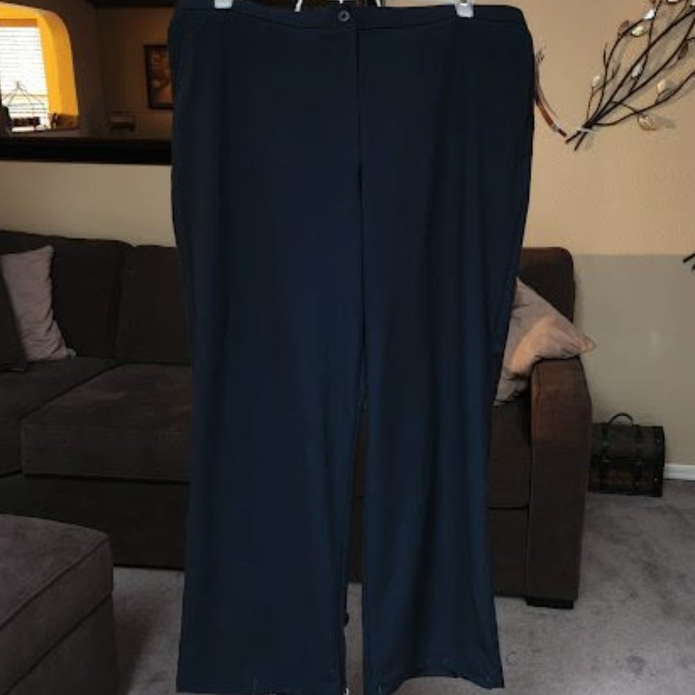 NWT Eccobay sz 18 blue pants with tummy reducer